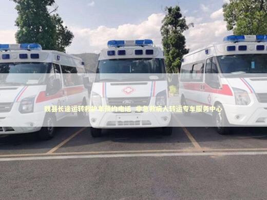 魏县长途运转救护车预约电话_非急救病人转运专车服务中心
